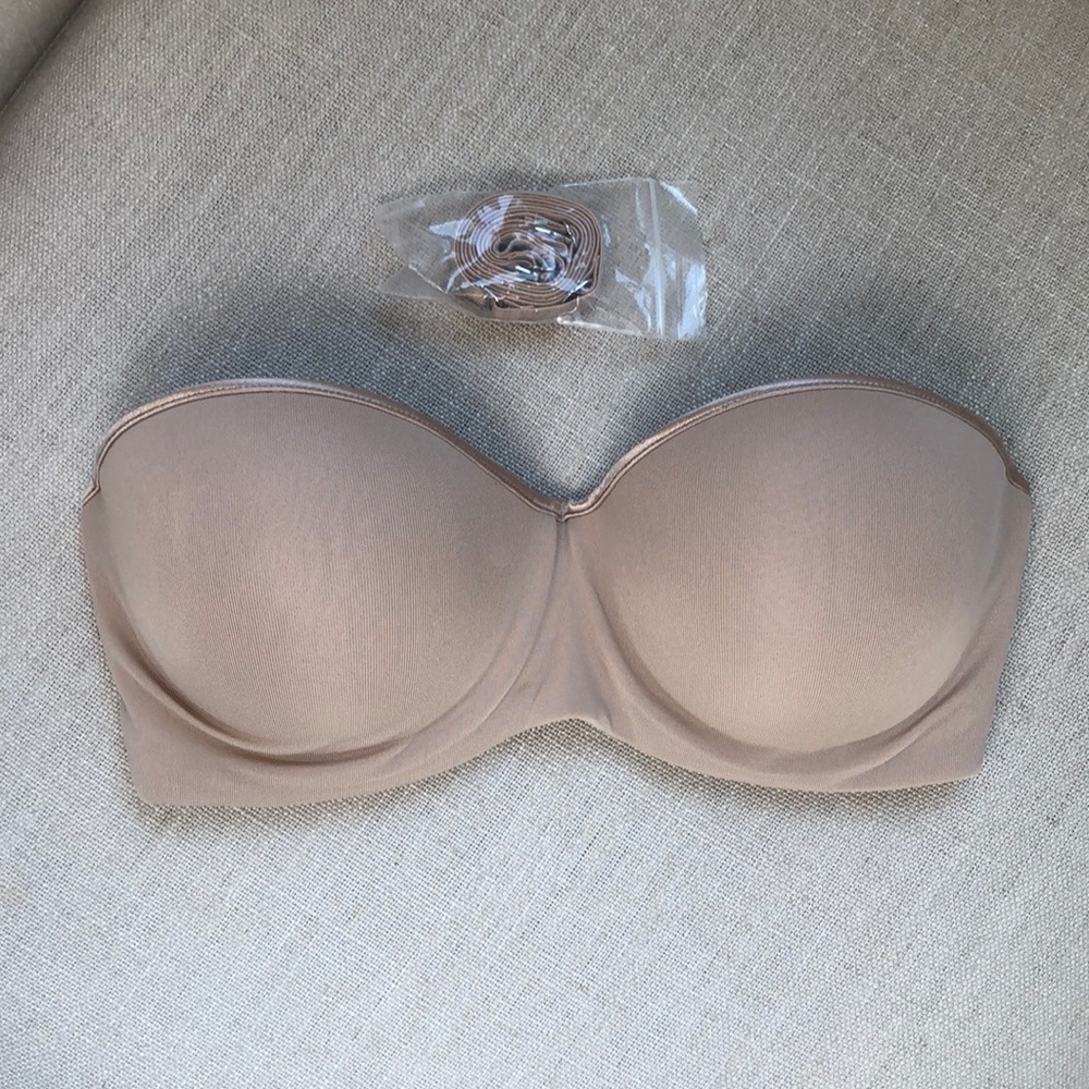 Natori nude strapless bra size 32D